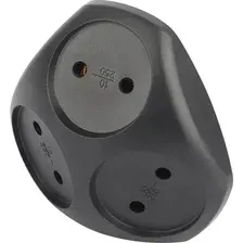 Электроразветвитель ЭРА SPx-3-B / Б0059721 (черный)