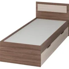 Кровать Тащи в дом Гармония КР607 80х200 (венге/дуб белфорд)