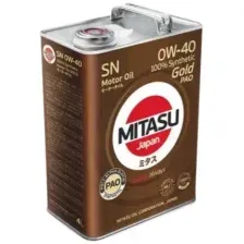 Моторное масло Mitasu Gold 0W-40 4л
