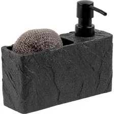 Дозатор для жидкого мыла Perfecto Linea 35-191001 (черный)