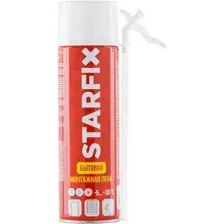 Пена монтажная бытовая всесезонная STARFIX Straw Foam (500мл)