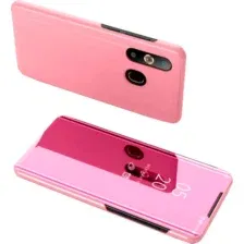 Чехол-книжка Case Smart View для Galaxy A60 (розовое золото)