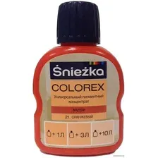 Колеровочная краска Sniezka Colorex 0.1 л (21, оранжевый)