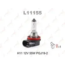 Автолампа галогенная PGJ19-2 LYNXAUTO L11155 H11 12
