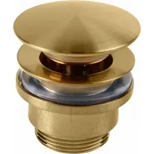 Донный клапан Filarete FL75 (золотой брашированный)