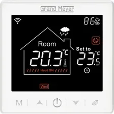 Терморегулятор для теплого пола Grand Meyer Wi-Fi SN-10 (белый)