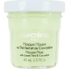 Маска для лица Blancreme Mousse Mask, Green Tea&Cucumber, 40 мл