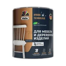 Краска DUFA Для мебели и деревянных изделий База 1 2 л