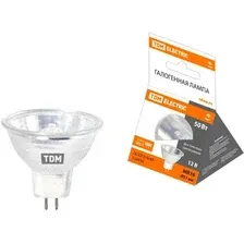 Лампочка TDM MR16 - 50 Вт - 12 В - GU5.3 SQ0341-0007