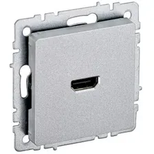 Розетка HDMI IEK Brite РHDMI-0-БрА