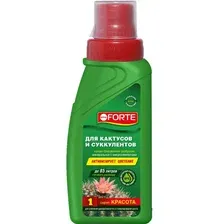 Удобрение Bona Forte минеральное (концентрат) для КАКТУСОВ и СУККУЛЕНТОВ серия КРАСОТА, 285мл