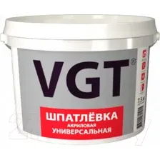 Шпатлевка VGT Универсальная для наружных и внутренних работ (3.6 кг)