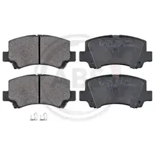 Тормозные колодки дисковые передняя ось A.B.S. 37086