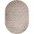Ковер для жилой комнаты Merinos Dios F438-OVAL-BEIGE (2x4)