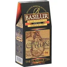 Чай листовой Basilur Чайный остров Цейлон (100г)