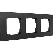 Рамка Tokov Electric Pixel TKE-PX-RM3-C14 (карбон)