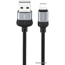 Кабель Borofone BX28 Ligthtning 1 м (серый)