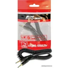 Кабель AVS AU-611 3.5 Jack - 3.5 Jack (2 м, черный)