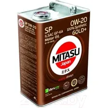 Моторное масло Mitasu MJ-P02 0W-20 4л
