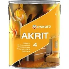 Краска Eskaro Akrit 4 2.85л (белый)