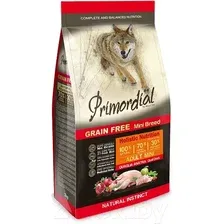 Сухой корм для собак Primordial Dog Mini Adult Quail & Duck / MSP7402 (2кг)