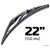 Щетка стеклоочистителя Senfineco Classic TOP-PROTECT 22" (550мм)