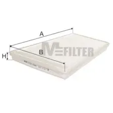 Салонный фильтр MFILTER K945 MB W203/S203/C209 all 00>