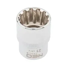 Головка spline 1/2', 21 мм, crv NEO 08-593