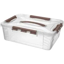 Ящик для хранения Econova Grand Box, 433200314, коричневый, 10 л