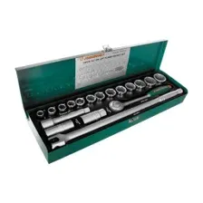 Набор головок торцевых 1/2" 11-32 мм (19 предметов) Jonnesway S04H419S