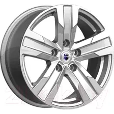 Литые диски K&K Висмут 16x7" 5x108мм DIA 65.1мм ET 40мм дарк платинум