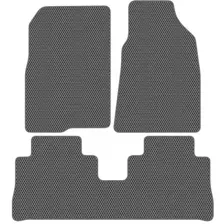 Комплект ковриков для авто Alicosta Opel Antara I (suv / C105) 2006 - 2011 (серый, ромб)