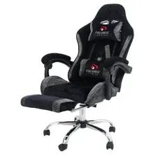 Вибромассажное кресло Calviano Amarone Black-Grey plush
