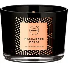 Свеча Aroma Home Scented Candle Mascarade Masai Ароматическая (115г)