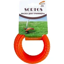 Леска для триммера Sortos 2x15м / MULW259255