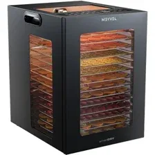 Сушилка для овощей и фруктов Meyvel MDH14-2S black