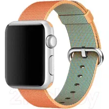 Ремешок Miru SN-02 для Apple Watch (золотистый/красный)