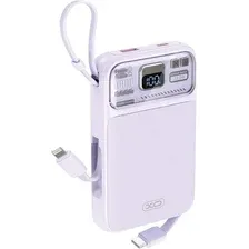 Внешний аккумулятор XO PR243 10000mAh (фиолетовый)