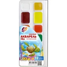 Акварельные краски ЛУЧ ZOO / 19С 1249-08 (12цв)
