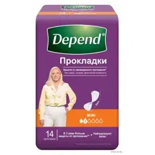 Урологические прокладки "Мини. При недержании" (14 шт.)