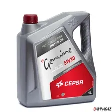 Масло моторное синтетическое - Cepsa GENUINE SYNTHETIC 5W30, 4л