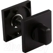 Фиксатор дверной защелки VELA Techno BK-Q-BL (черный, квадратный)