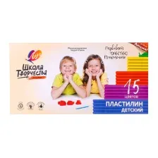 Пластилин ЛУЧ Школа творчества / 29С 1764-08 (15цв)