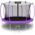 Батут Calviano Inside Master Purple 374 см - 12ft (внутренняя сетка, с лестницей)