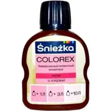 Колеровочный пигмент Sniezka Colorex 32 (100мл, бордовый)