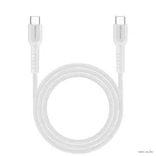 Кабель Atomic Flexstick Stream Type-C – Type-C 30.329 (1,5 м; белый)