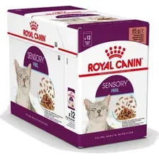 Консервированный корм для кошек Royal Canin Sensory feel gravy ощущения (в соусе) 12x85 г
