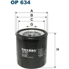 Масляный фильтр Filtron OP 634