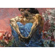 Картина Stamprint Демон сидящий М. А. Врубель PT022 (50x70)
