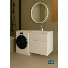 Vela Тумба под умывальник Vela Мира 57П под Kamilla (белый глянец) TU5117